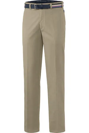 BRÜHL Herren Freizeithose mit Gürtel