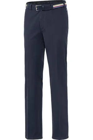 BRÜHL Herren Freizeithose mit Gürtel
