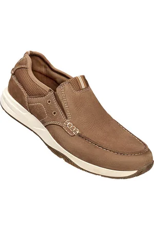 Clarks Herren Leder-Slipper