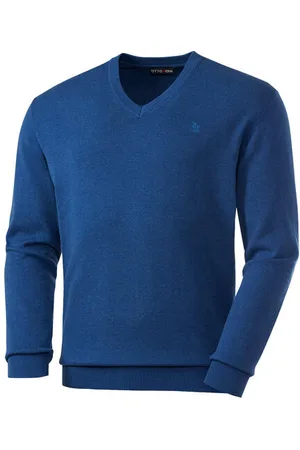 Otto Kern Herren Pullover mit V-Ausschnitt