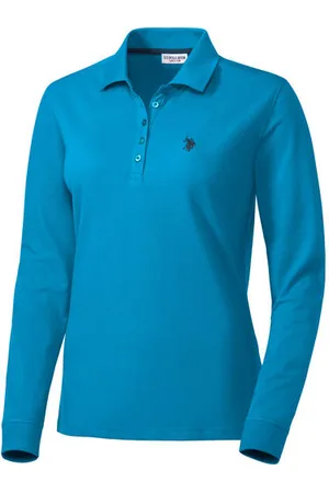 U.S. Polo Assn. Damen Poloshirt langarm