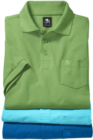 Otto Kern 3er Pack Herren Poloshirts