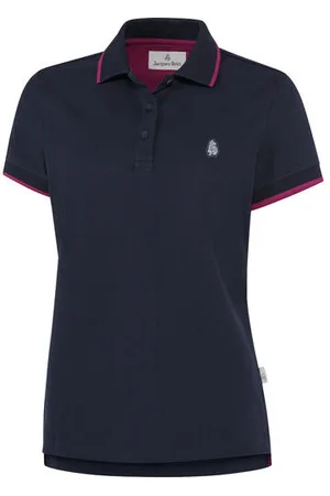 Jacques Britt Damen Poloshirt kurzarm
