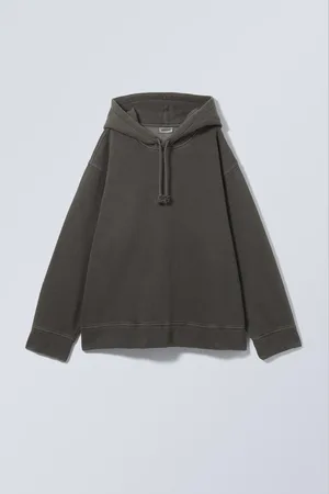 Weekday Schwerer Oversized-Kapuzenpullover