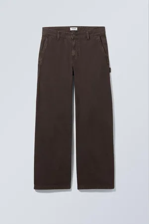 Weekday Locker geschnittene Canvas-Hose