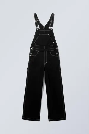 Weekday Weite Latzhose "Astro" aus Canvas