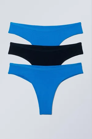 Weekday 3er-Pack Brazilian-Slips Inez aus Baumwolle
