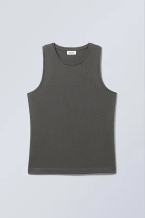 Weekday Sportliches Tanktop aus Mesh