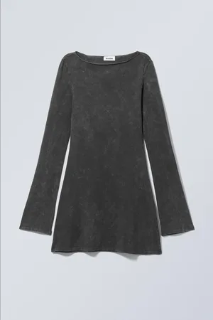 Weekday Langärmeliges Minikleid