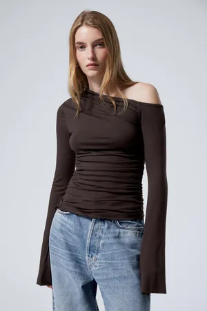 Weekday Asymmetrisches Drape-Top aus Lyocell
