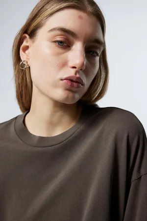 Weekday Weiches Oversized-T-Shirt