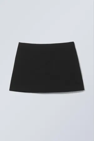 Weekday Minirock mit niedriger Taille
