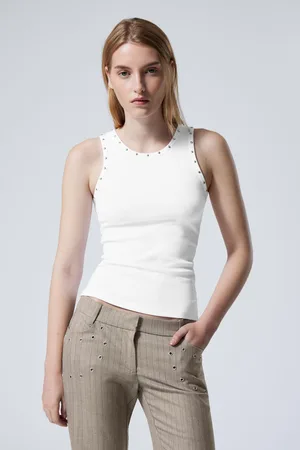 Weekday Tanktop mit Nietendetails