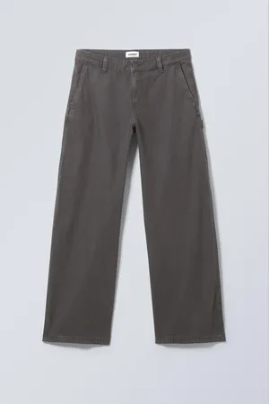 Weekday Locker geschnittene Canvas-Hose