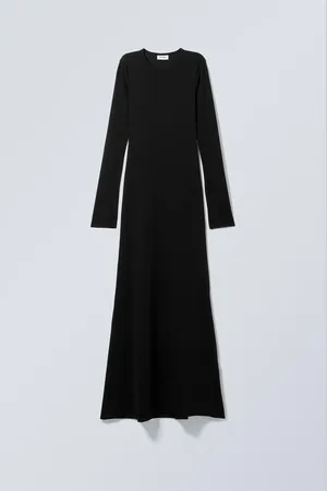 Weekday Langärmliges Maxikleid