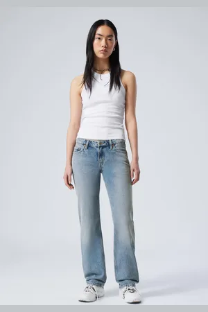 Weekday Arrow Low Waist Regular Straight Leg Jeans