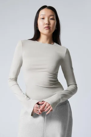 Weekday Longsleeve aus Baumwolle