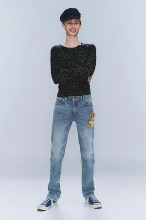 Cheap Monday Issue -Tapered Jeans mit niedriger Taille