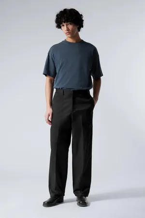 Weekday Anzughose aus Twill mit entspannter Passform