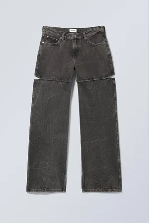 Weekday Weit geschnittene Jeans mit niedriger Taille