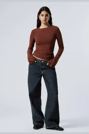Weekday Dynasty Low Rise Loose Wide Leg Jeans