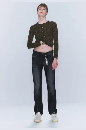 Cheap Monday Issue -Tapered Jeans mit niedriger Taille