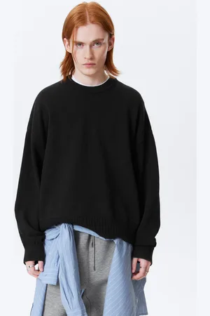 Weekday Kastiger Oversized-Pullover aus Baumwollstrick