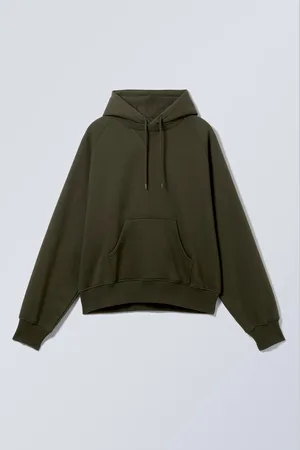 Weekday Locker geschnittener Raglan-Hoodie