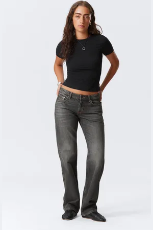 Weekday Arrow Low Waist Regular Straight Leg Jeans