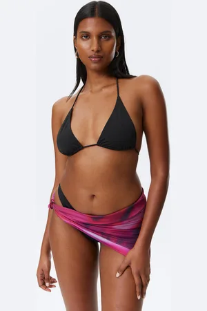 Weekday 2er-Pack Triangel-Bikini-Oberteile mit Trägern