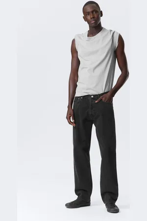 Weekday Space Relaxed Straight Leg Jeans