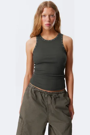 Weekday Tanktop mit Nietendetails