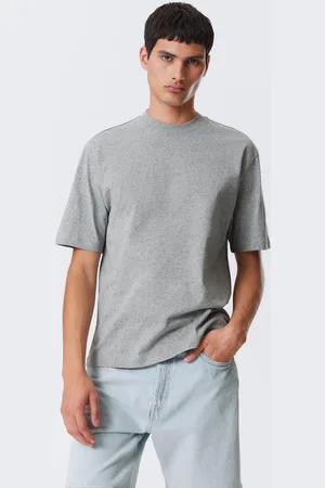 Weekday Locker geschnittenes T-Shirt aus Baumwolle