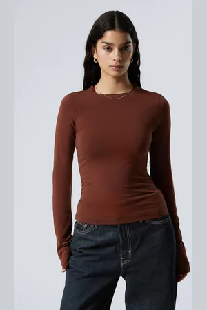 Weekday Longsleeve aus Baumwolle