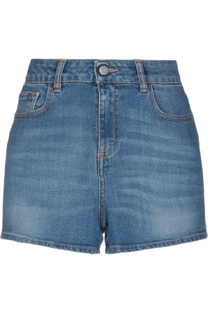 AMEN HOSEN & RÖCKE - Jeansshorts