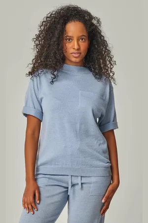 YOU LOOK PERFECT TOP ELFIE - Modernes Merino T-Shirt