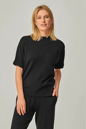 YOU LOOK PERFECT TOP ELFIE - Modernes Merino T-Shirt